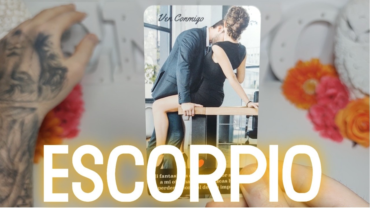 ESCORPIO ♏️ A ALGUIEN MÁS JOVEN LE GUSTAS MUCHO😳🔥TE DIGO QUIEN ES🔮HOROSCOPO #ESCORPIO HOY TAROT AMOR