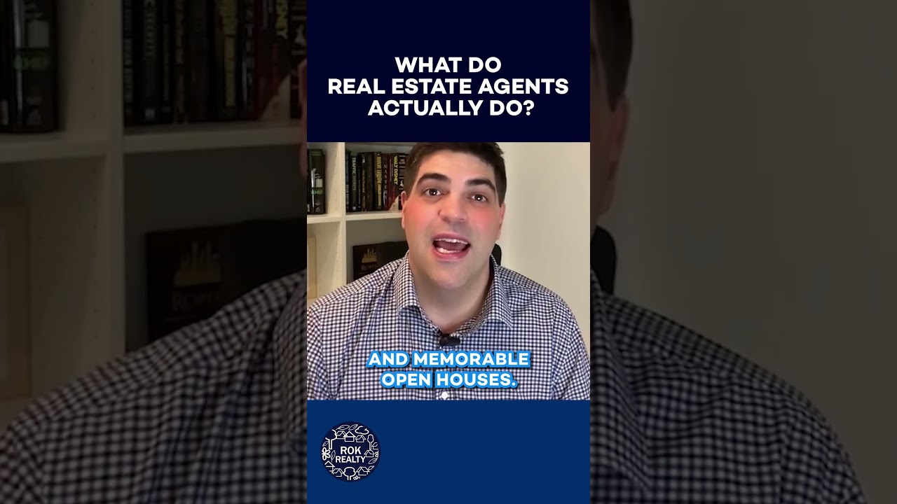What real estate agent actually does?
