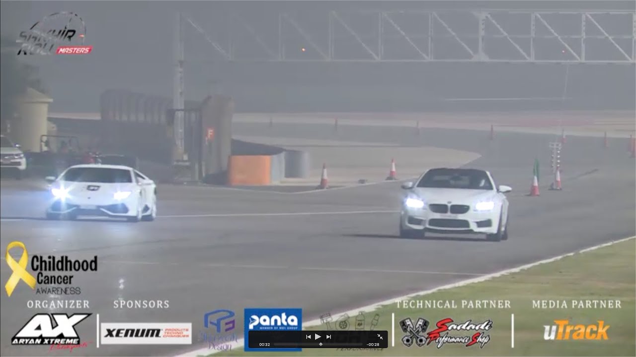 Lamborghini Huracan vs BMW M6 600+ HP Roll Race