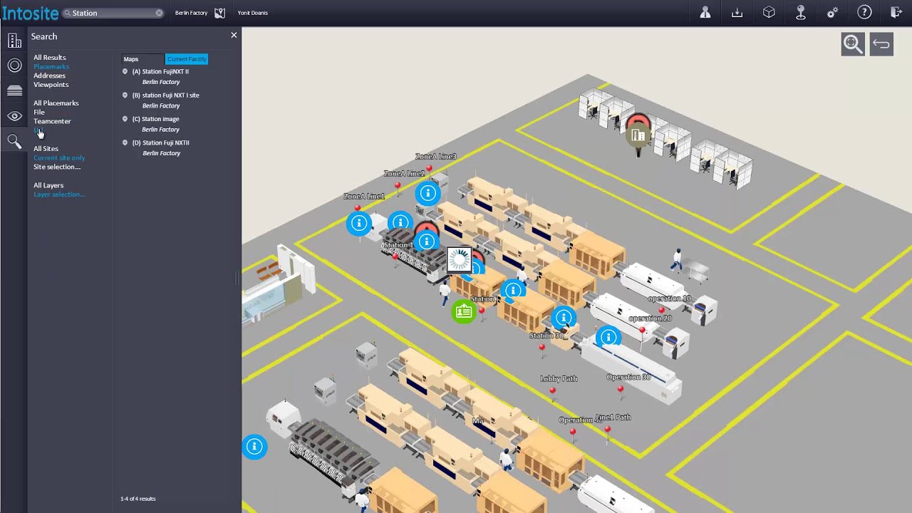 Intosite software - Search