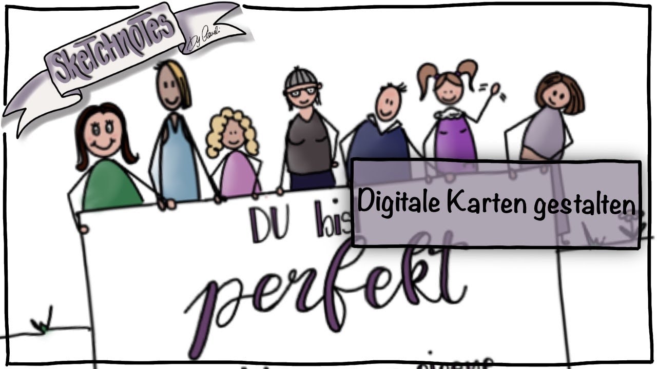 Sketchnotes- Karten Digital gestalten