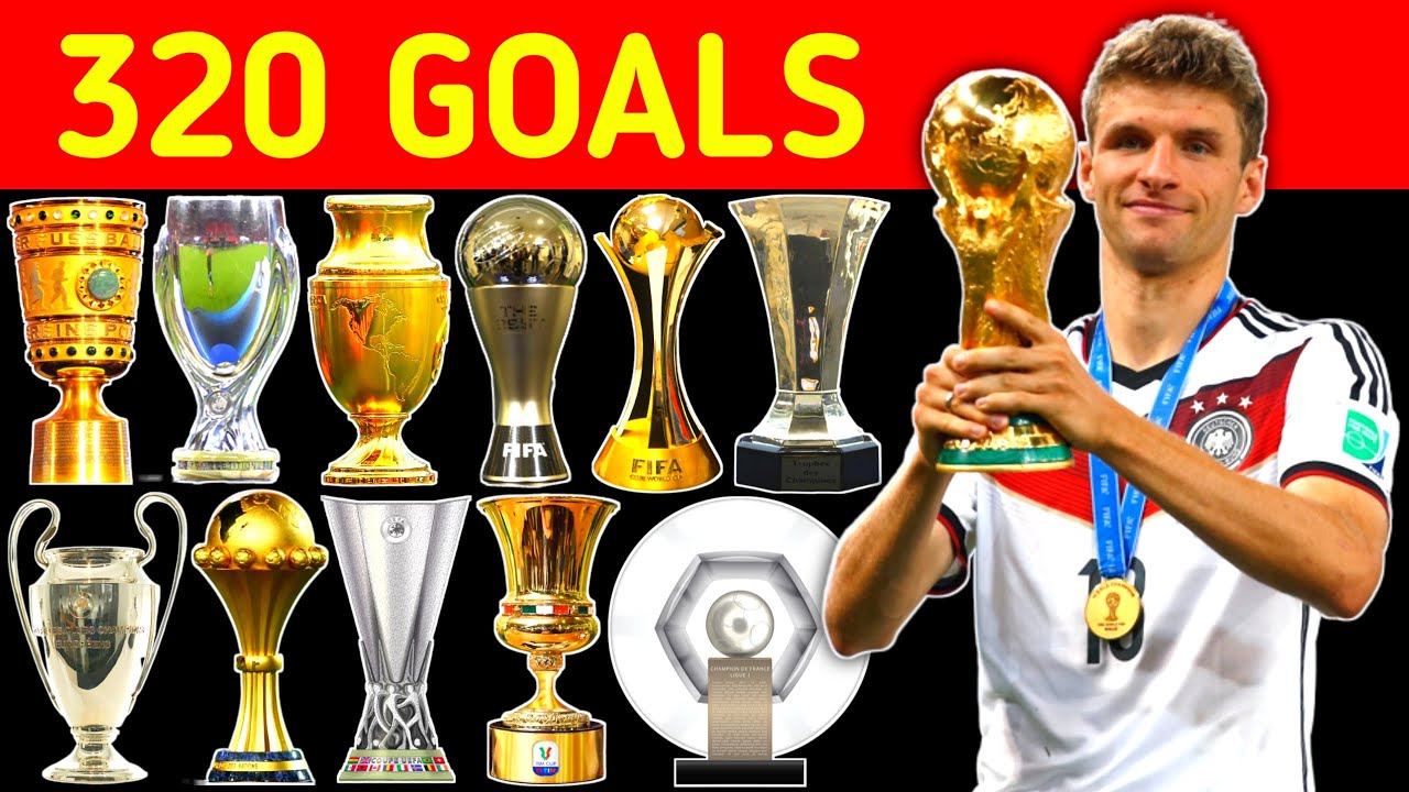 Thomas M&uuml;ller🇩🇪 All Awards, Trophies and Achievements &bull; FC Bayern Munich &bull; Thomas M&uuml;ller All Trophy