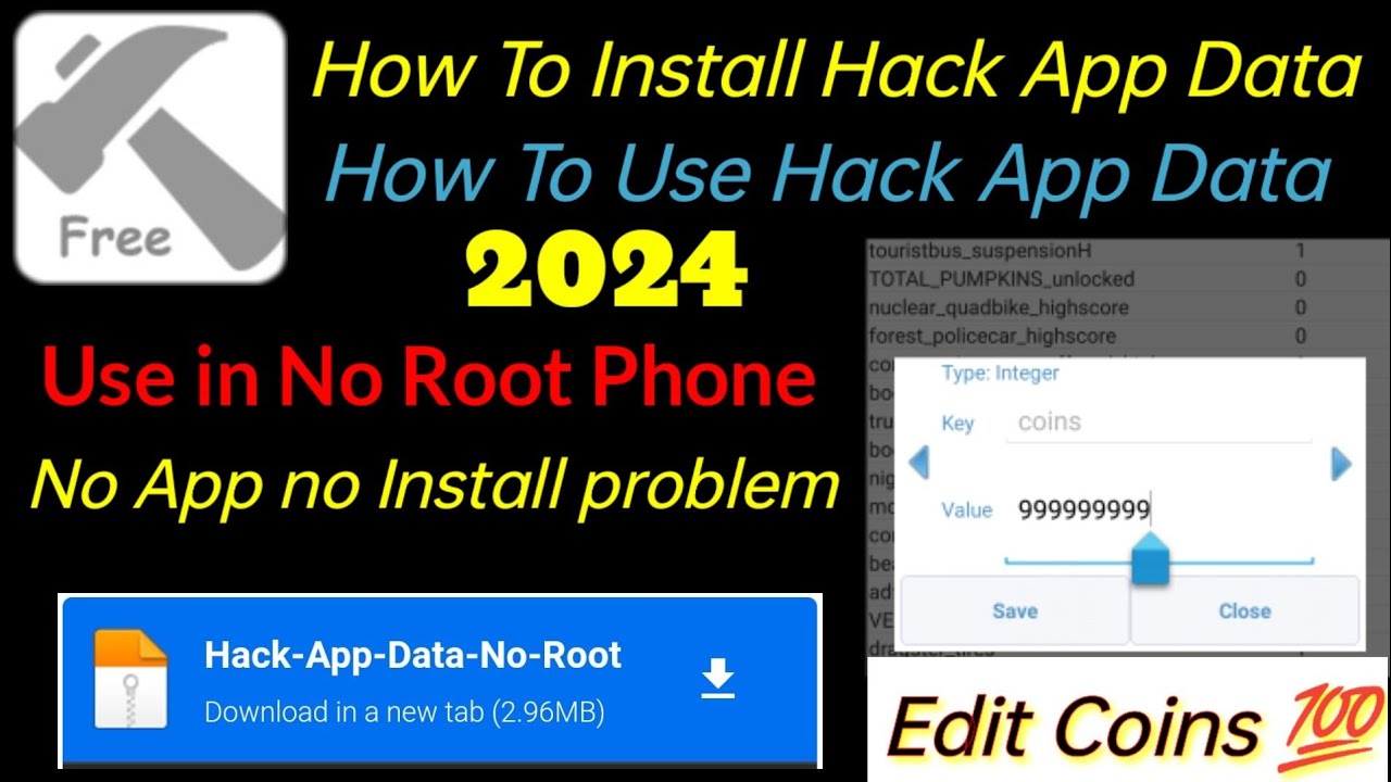 How To Install Hack App Data in No Root Phone