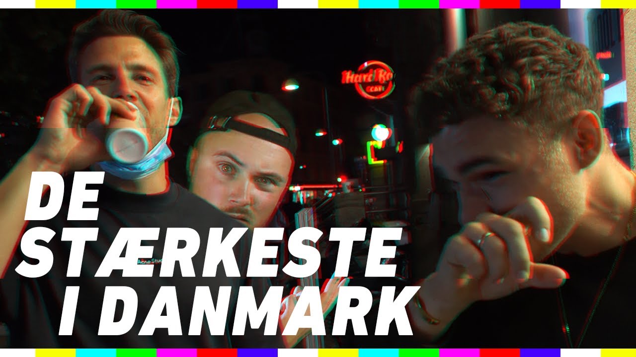 De stærkeste i Danmark (Daniel risgaard, Peter Bendtsen, Frederik Ipsen, Morten NP og Niklas Vester)
