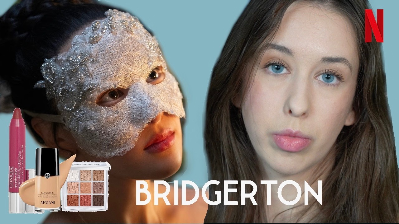 BRIDGERTON MAKEUP?!? Makeup on Set | Getting the Bridgerton Look