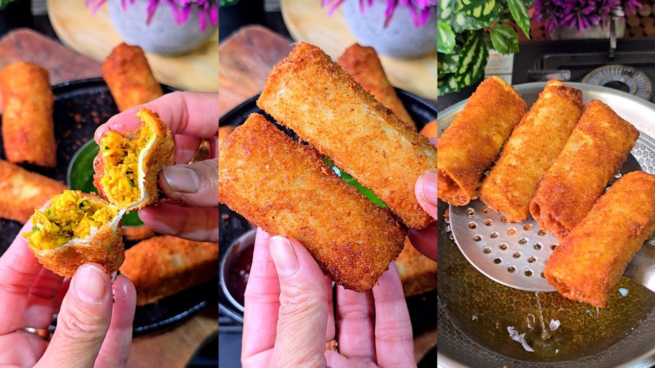 chicken samosa rolls with samosa patti new and unique recipe for iftar | ramadan recipe 2026