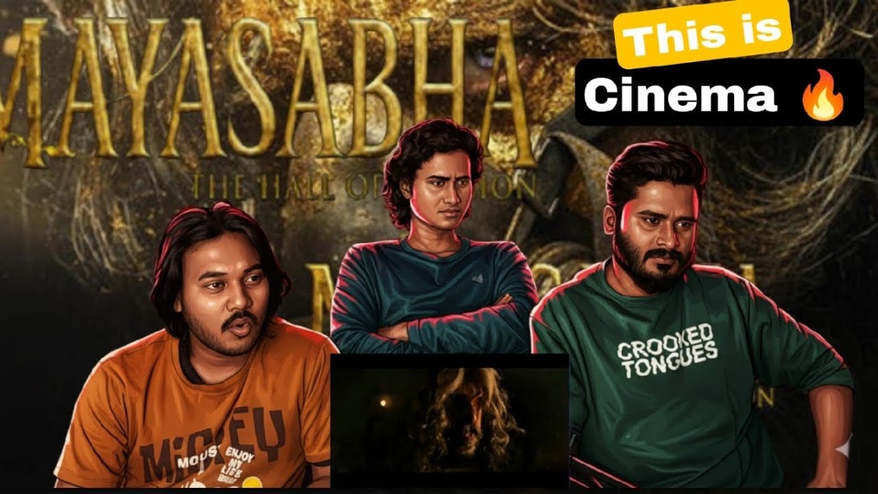 MAYASABHA TRAILER REACTION |real cinema  is back💥💥