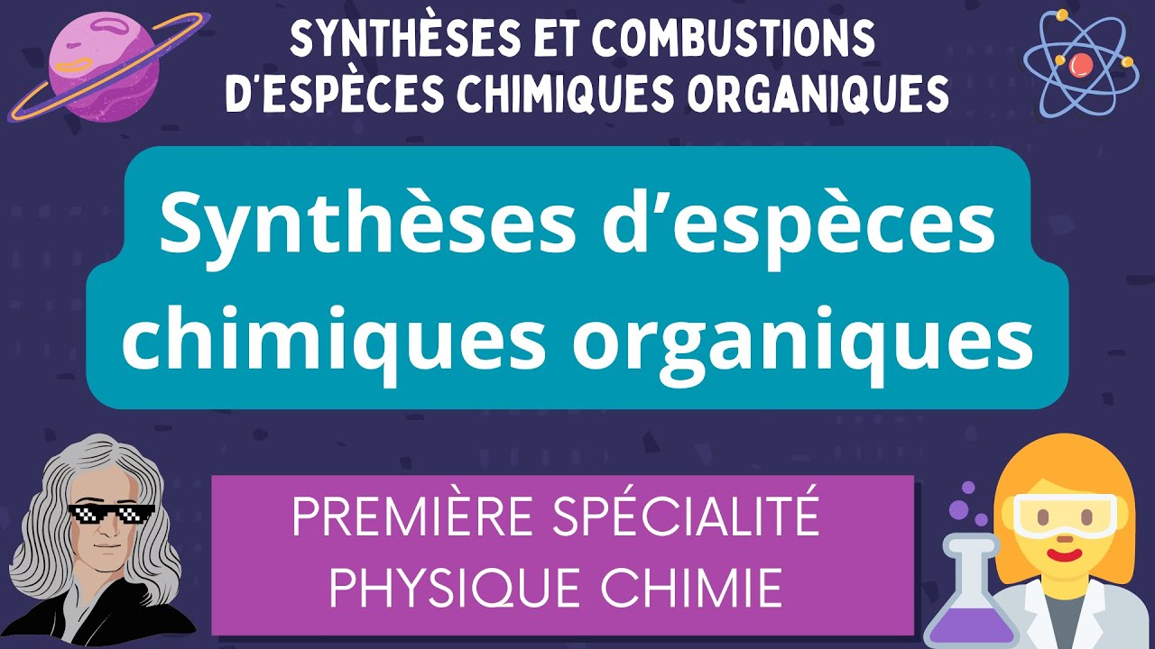 Synthèse en chimie organique / Les savons / Première Spécialité Physique Chimie