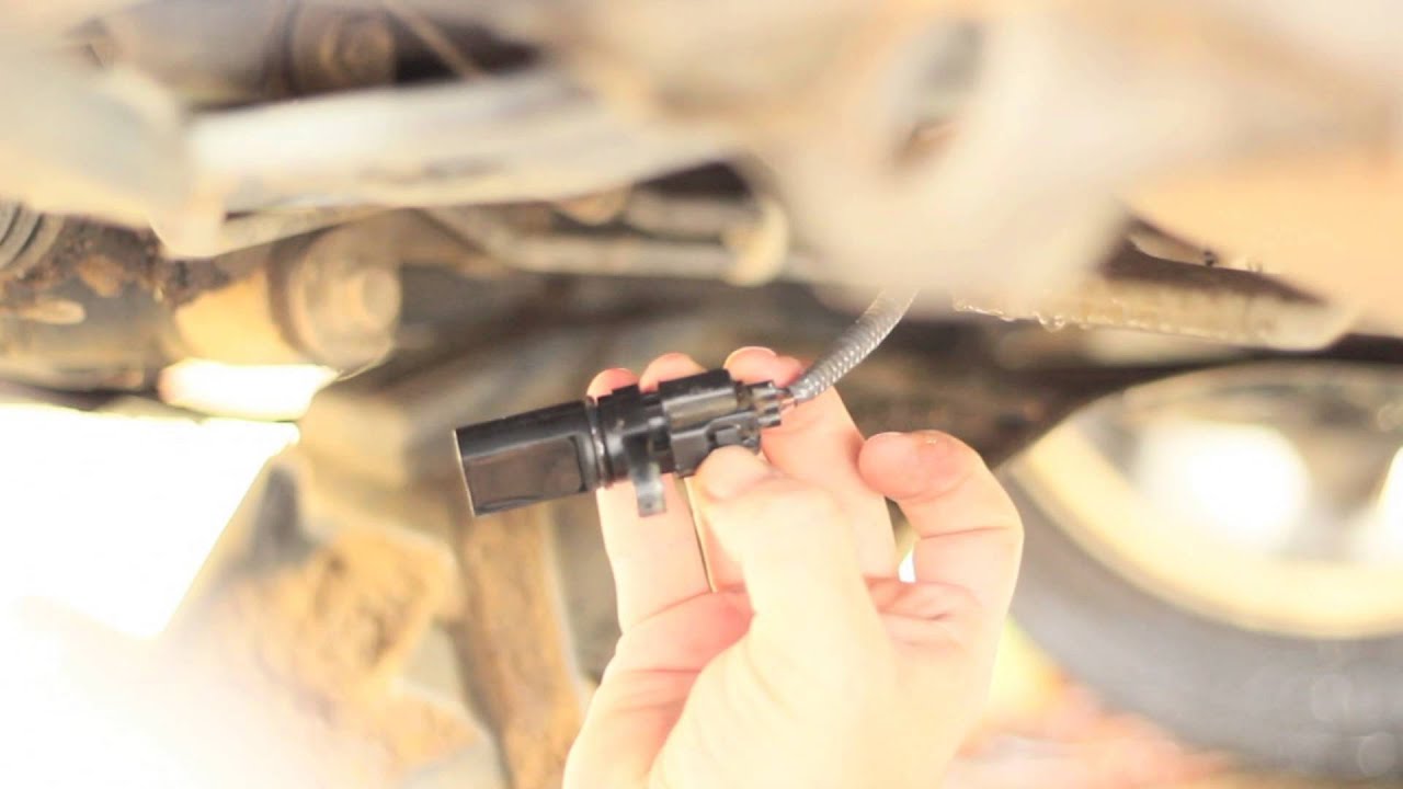 2005 Infiniti G35 crank shaft sensor instillation