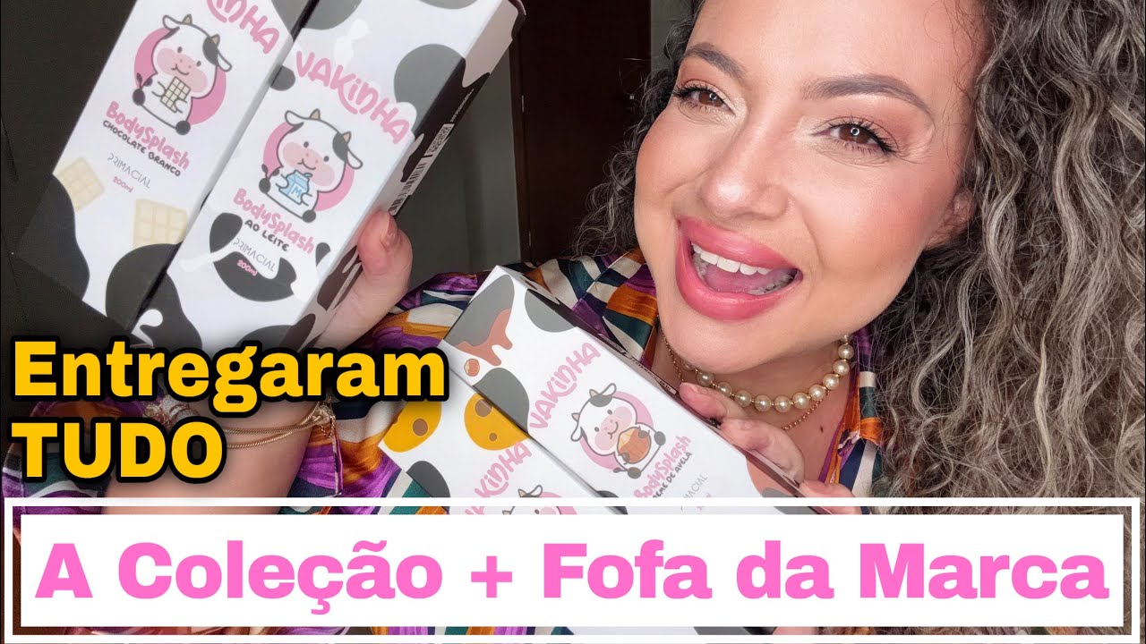 A coleção mais fofa da Primacial: Body Splashs Vaquinha 
