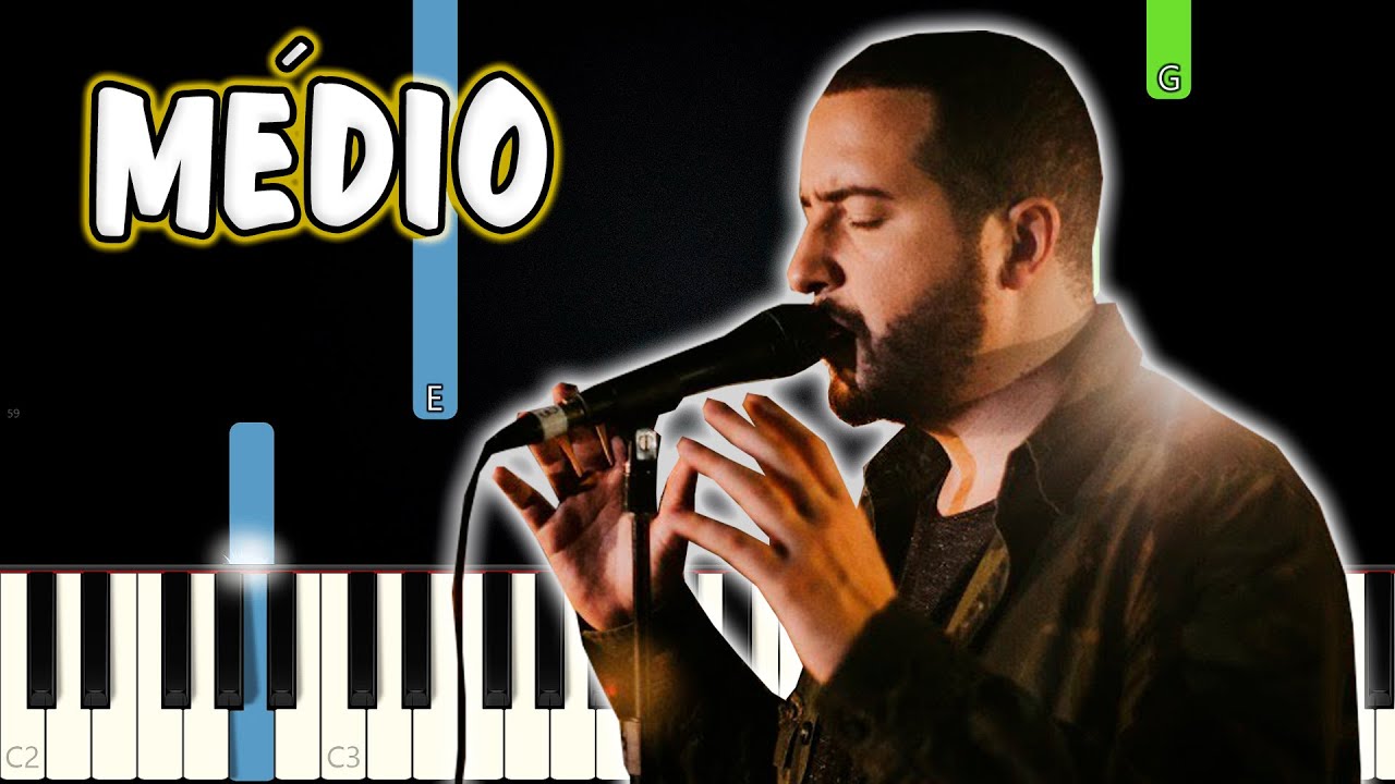 Ousado Amor - Isaias Saad | Versão Médio | Piano e Teclado Tutorial