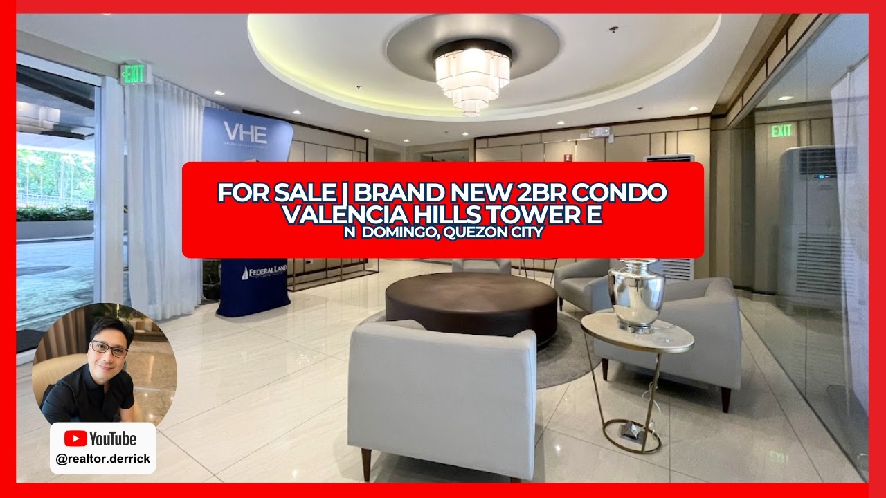 Brand New 2BR Condo for Sale in New Manila, Quezon City Valencia Hills Tower E by Federal Land