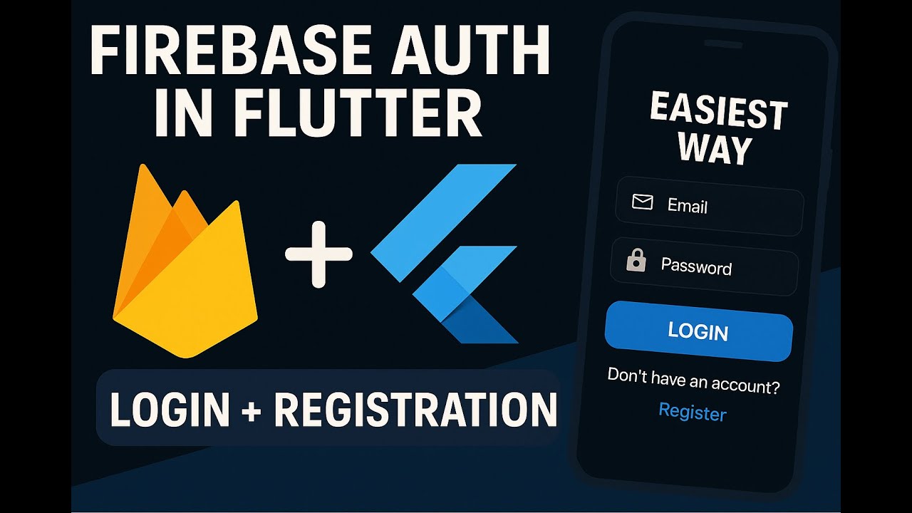 Firebase Email & Password Authentication in Flutter ( Updated 2025) | Full Auth Setup Tutorial