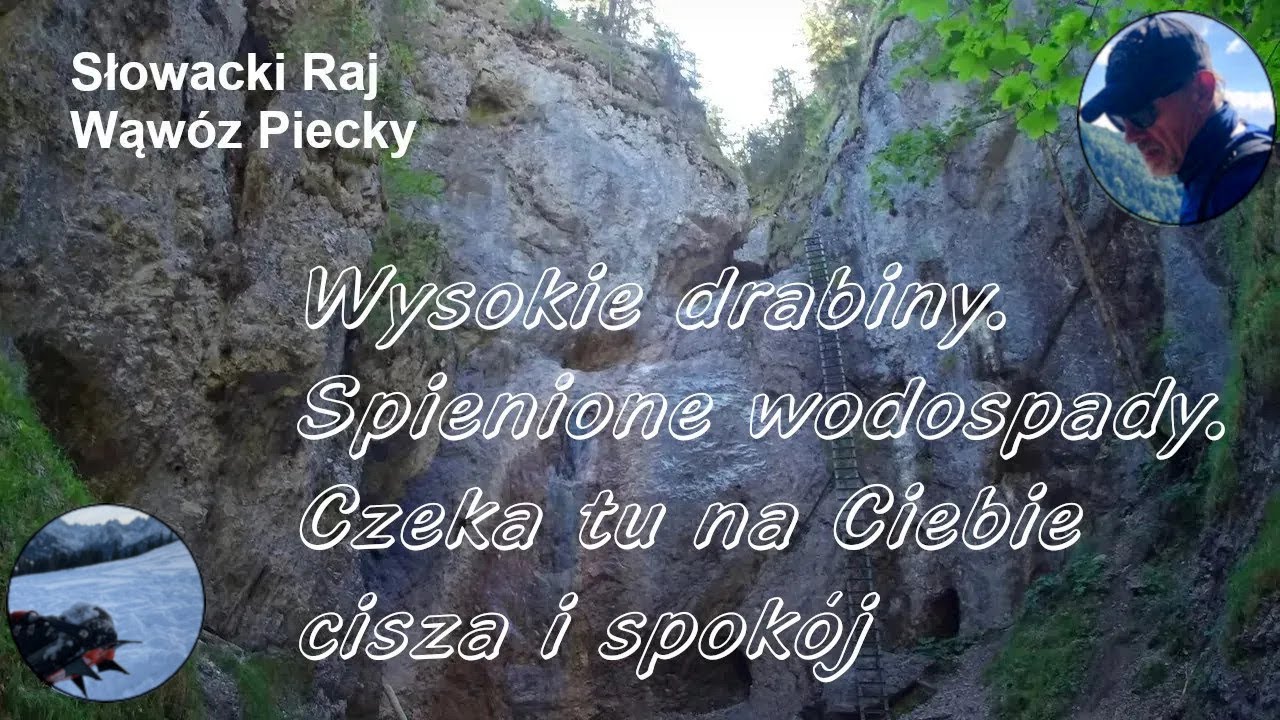Słowacki Raj Wąwóz Piecky