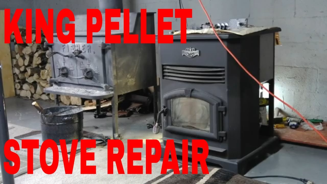 King pellet stove auger broke and how i fixed it