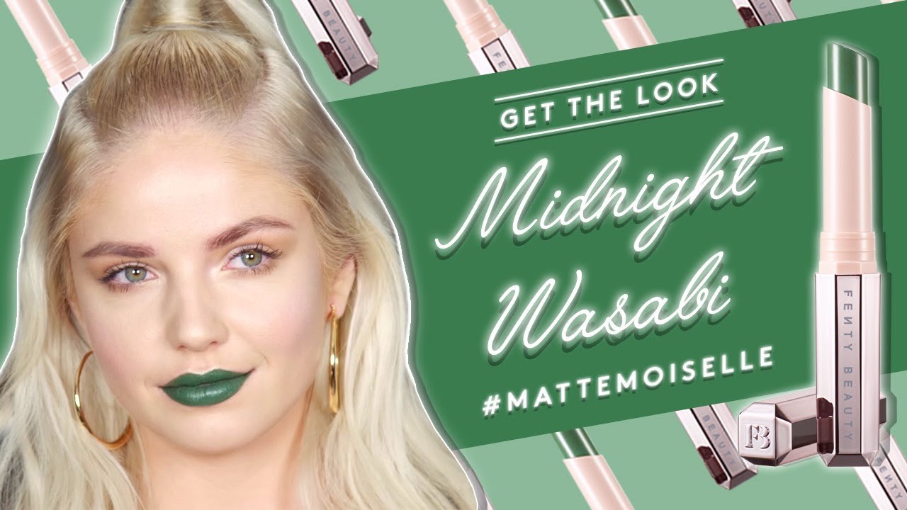 Get the look with MATTEMOISELLE: MIDNIGHT WASABI | FENTY BEAUTY |