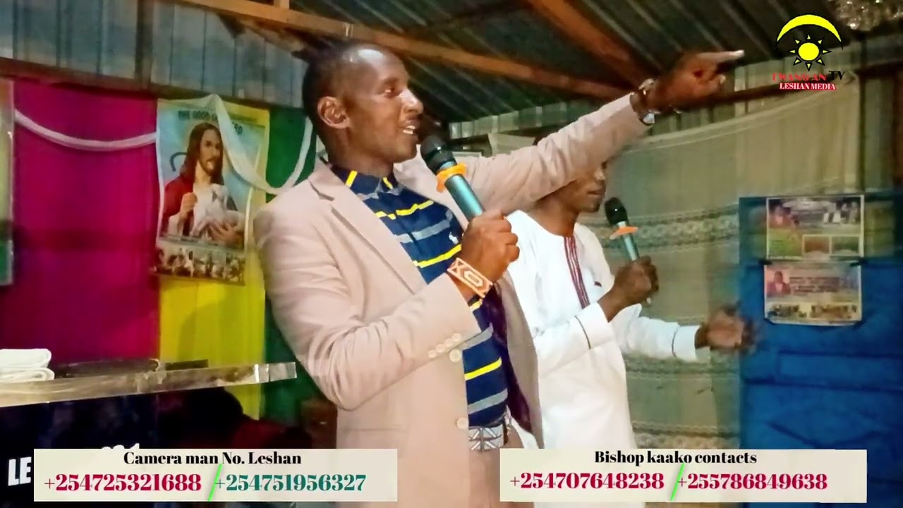 Preachings by Bishop Solomon Ole Kaako from Tanzania at Osiligi Nasaru Ilmarba ( Ltk  ) 31 kesha2024