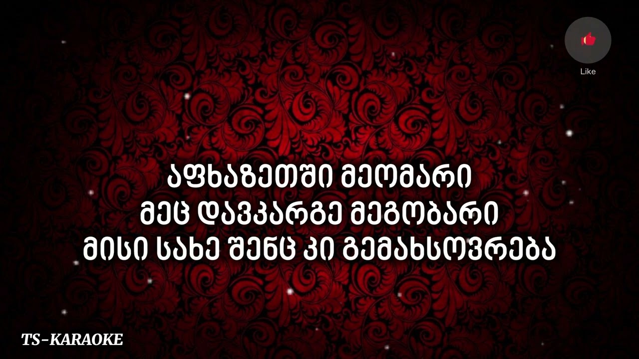 Soxumeli kaci viyav KARAOKE/სოხუმელი კაცი ვიყავ კარაოკე