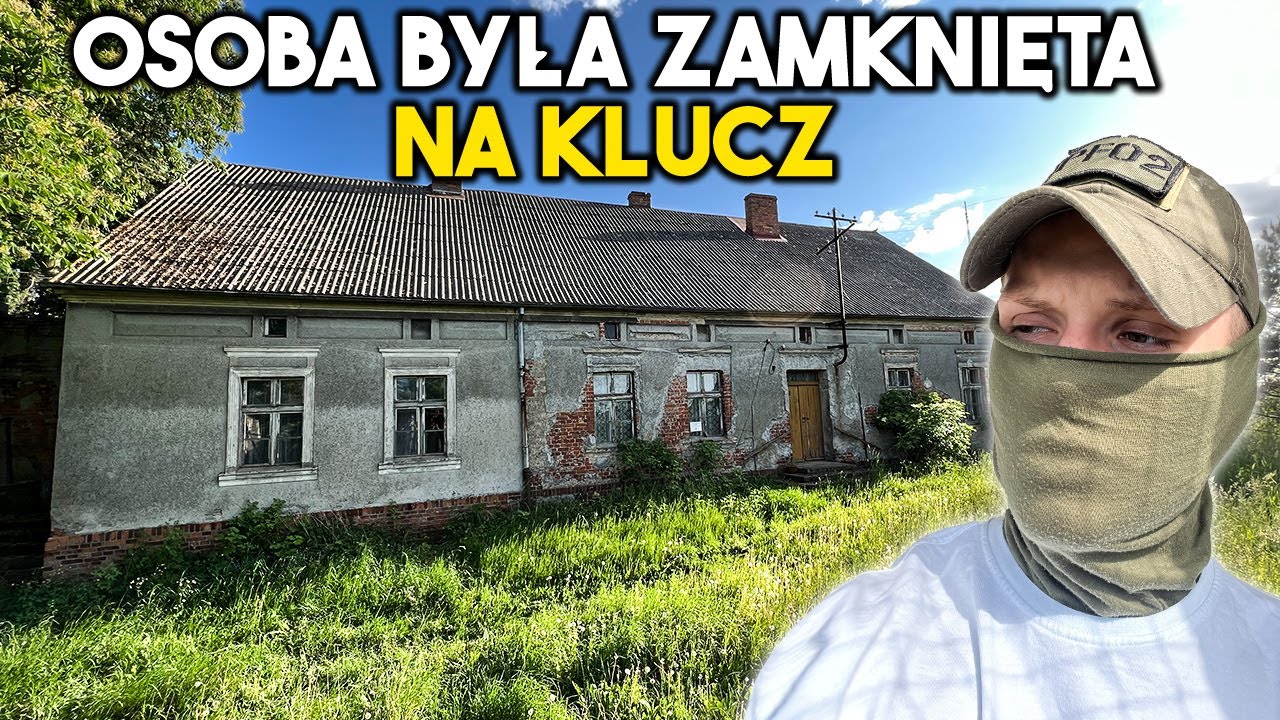 OPUSZCZONY DOM Z SEKRETNYM POKOJEM I MROCZNĄ HISTORIĄ - Urbex