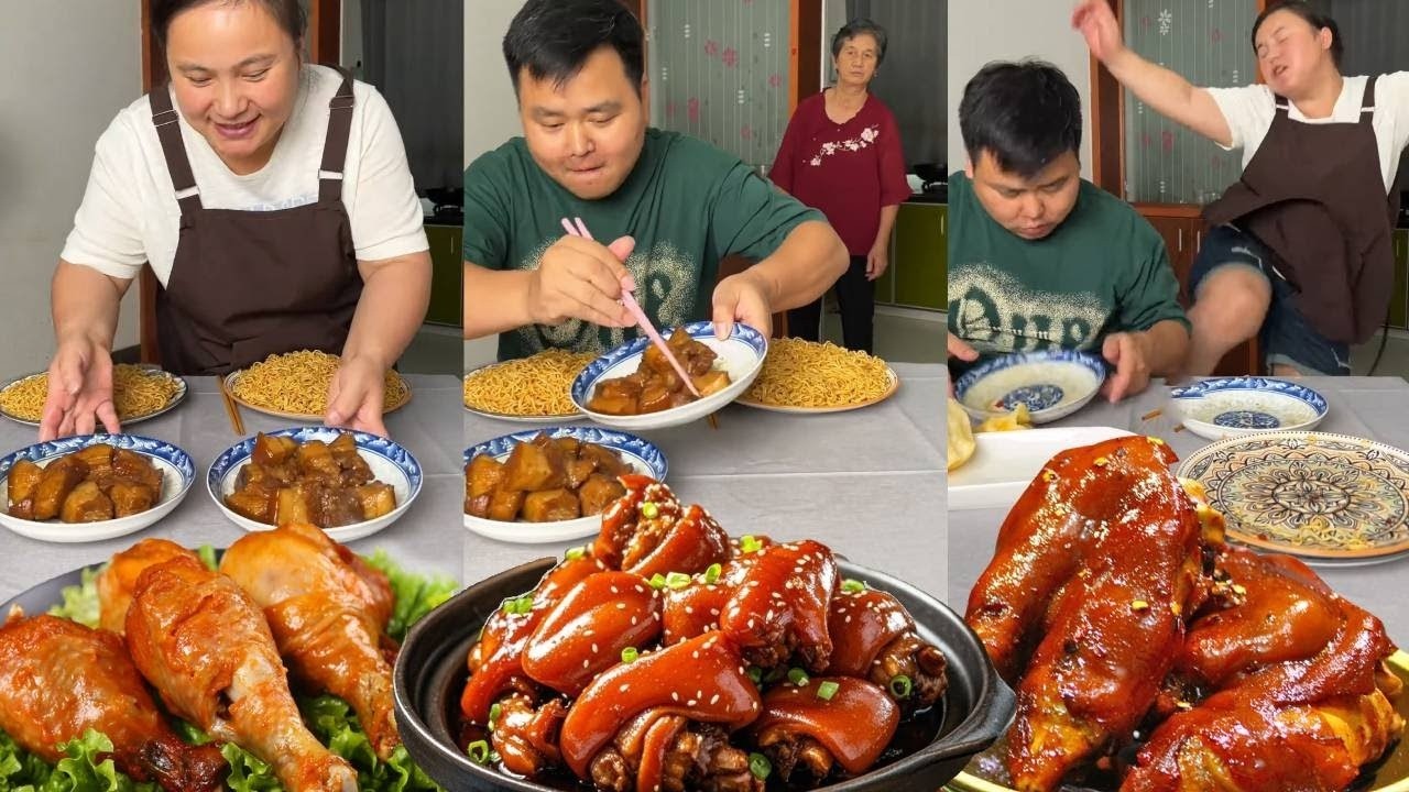 想独享红烧肉？抠门老公真是痴心妄想！我当场吃光，让他一场空！【阿勇夫妇】