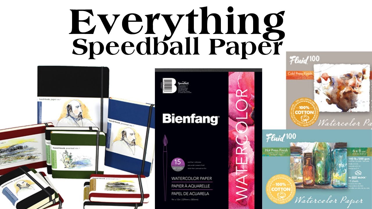 Everything Speedball Paper