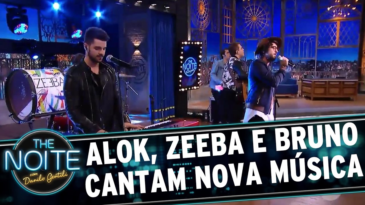 Exclusivo: Alok, Zeeba e Bruno cantam 