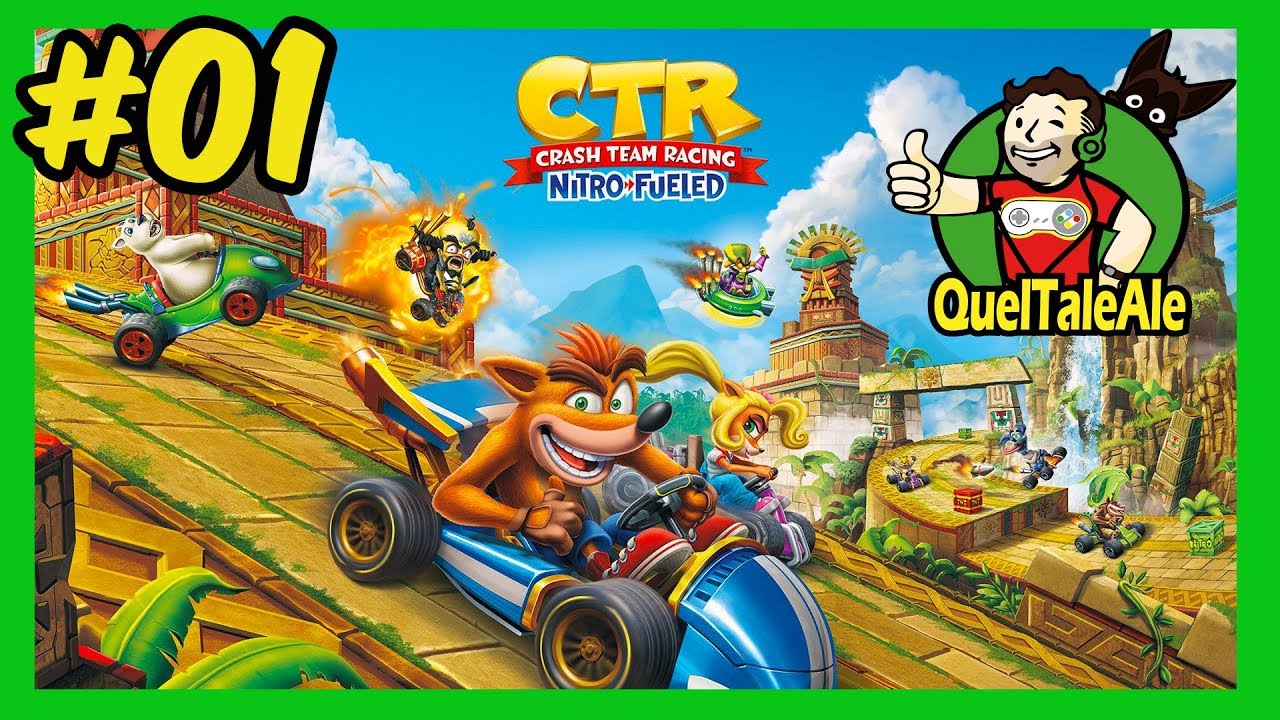 Crash Team Racing Nitro-Fueled - Gameplay ITA - Let's Play #01 - La mia prima su CTR