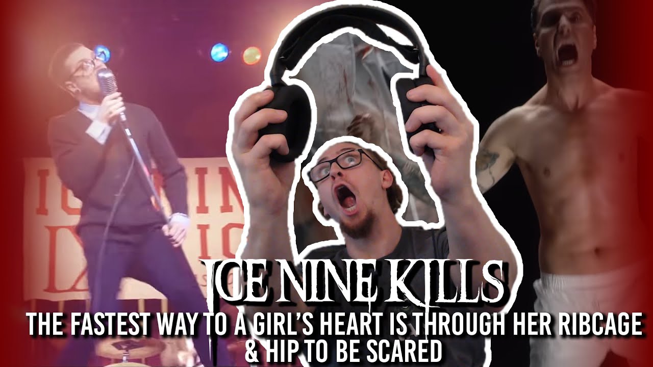 DOUBLE REACTION! Ice Nine Kills - The Fastest Way To A Girls Heart / Hip To Be Scared!