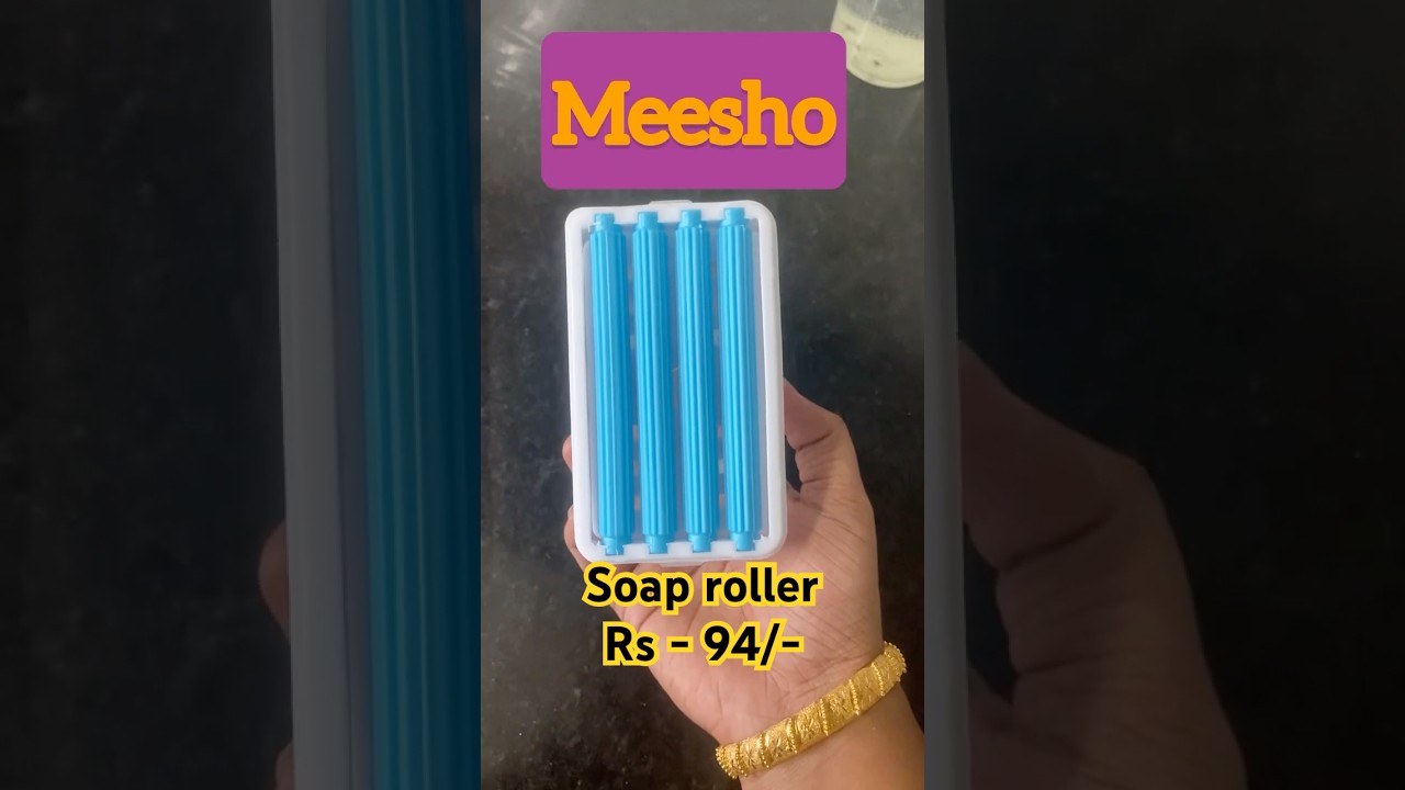 Soap Roller Dispenser Rs - 94/-| cleaning cloth Brush #shorts #trending #viral #meesho