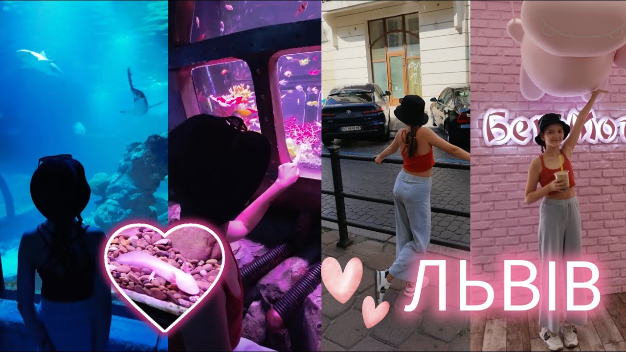 ВЛОГ, ЛЬВІВ: океанаріум, бегемоті, candy yarn, katy soho😍💘