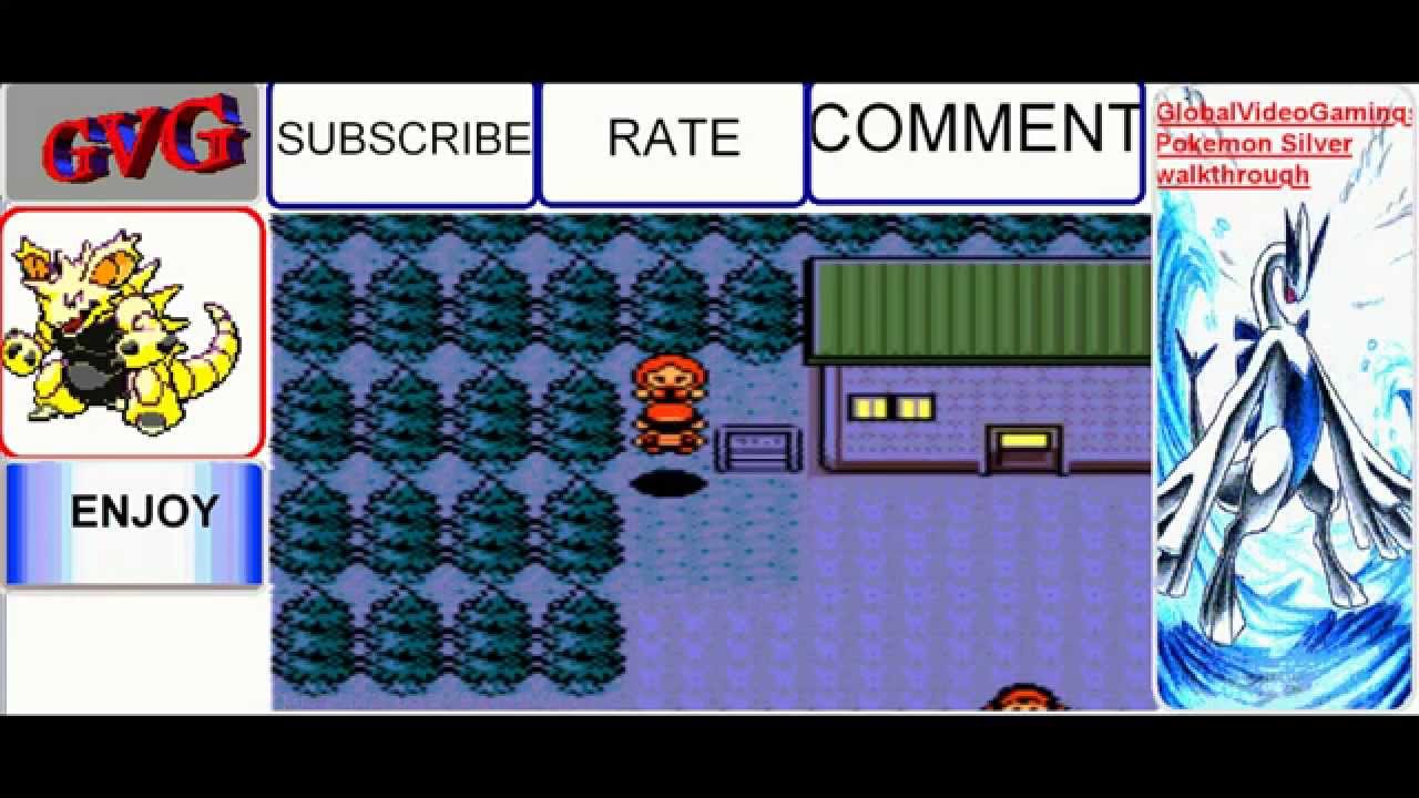 pokemon silver walkthrough part 1