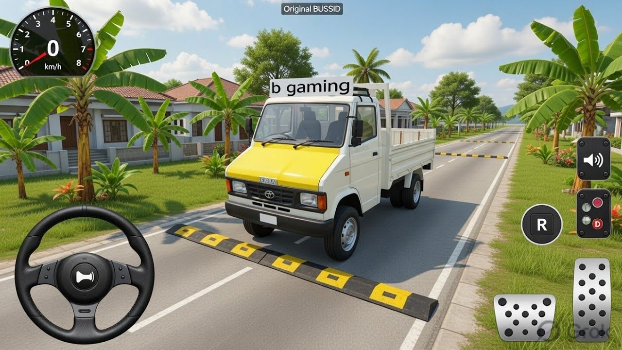 Tata 407 Truck Mod | Speed Breaker Offroad Map 😱 | Bus Simulator Indonesia Gameplay | Indian Traffic