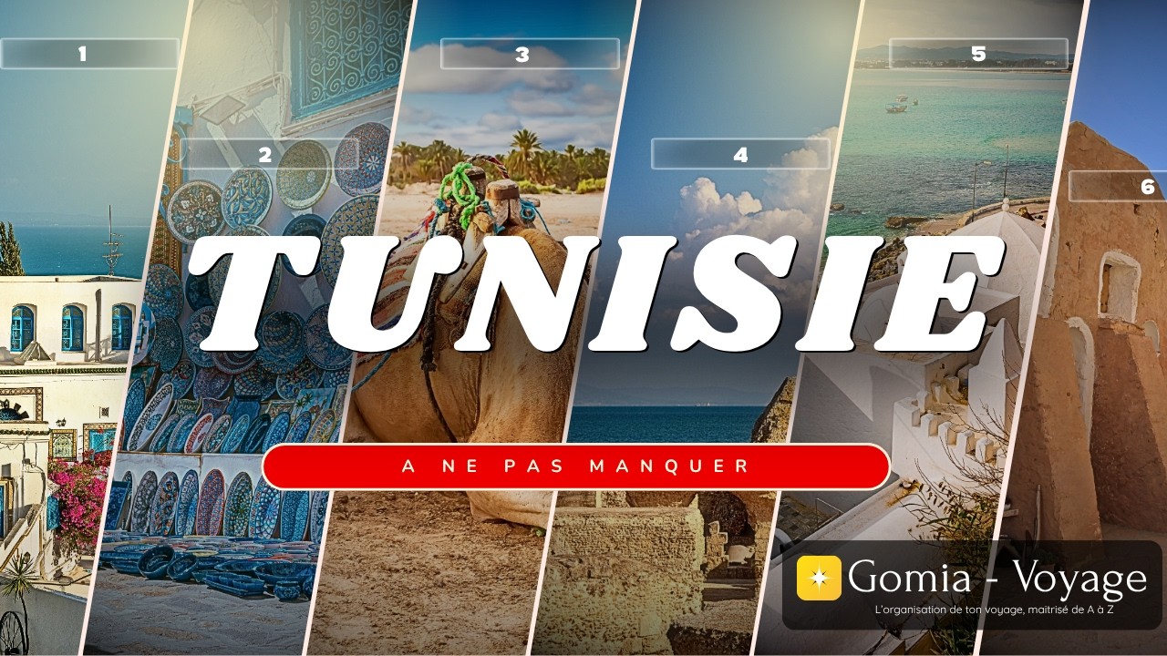 Tunisie : TOP 10 des lieux à NE PAS MANQUER lors de votre voyage