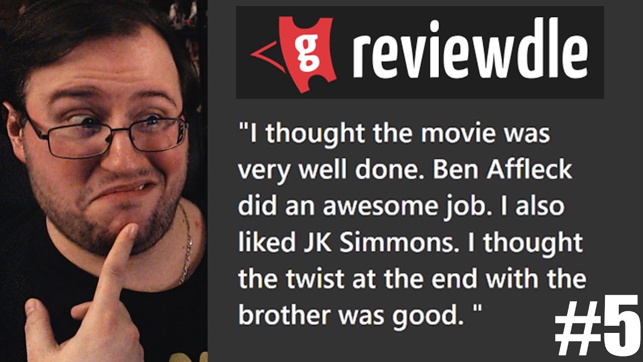 Gor Plays REVIEWDLE #5 Obvious Twist (Guess the Movie by the Review Trivia Game)