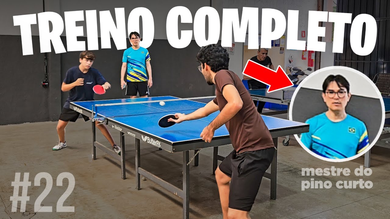 FIZ UM TREINO COMPLETO COM UM JOGADOR AVANÇADO DE PINO CURTO! (Outro Nível)