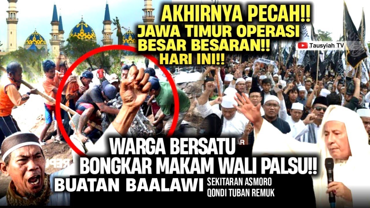 🔴JATIM AKHIRNYA GEGER HARI INI!! WARGA MULAI BERGERAK OPRASI BESAR BESARAN MAKAM PALSU KABIB