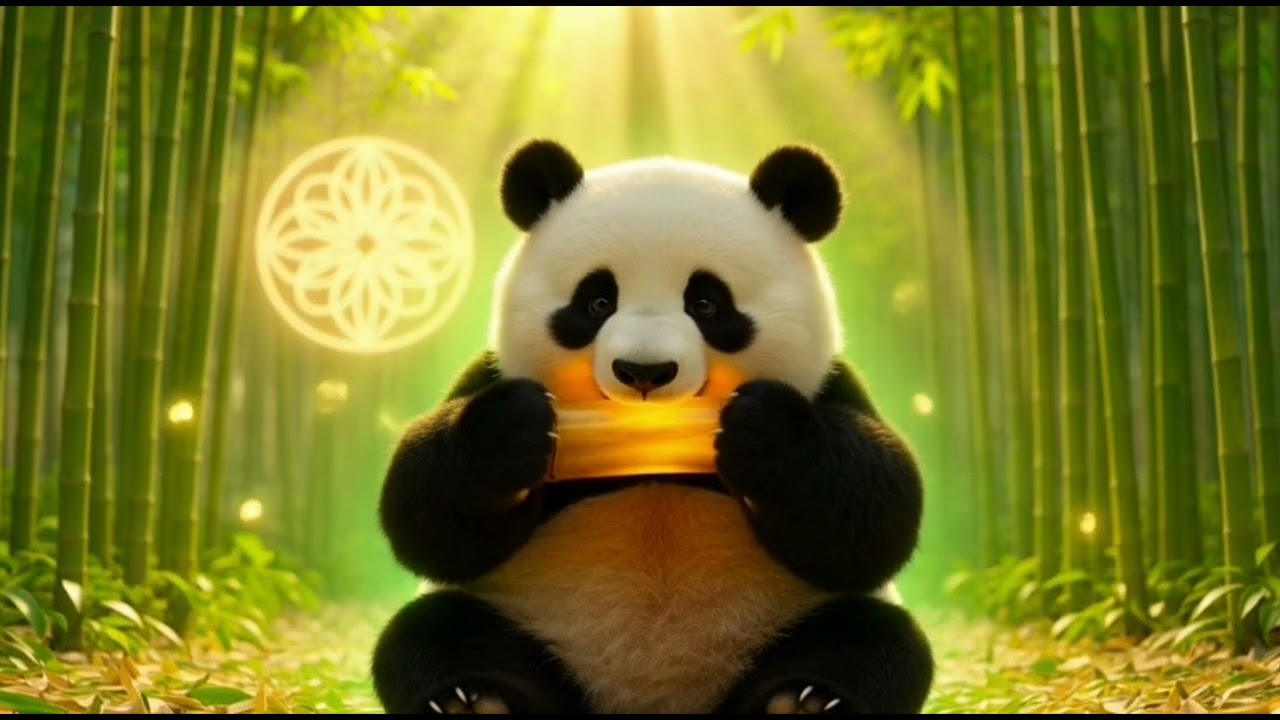 🐼 ПЕРЕРВА НА ПОЗИТИВ: Зарядись енергією Панди ✨ 528 Гц Радість та Антистрес (30 хв)