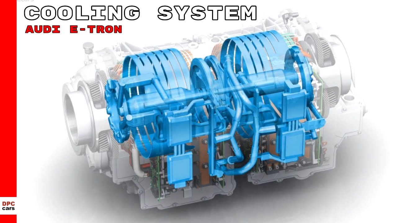 Audi e-tron Twin Motor Water Cooling System
