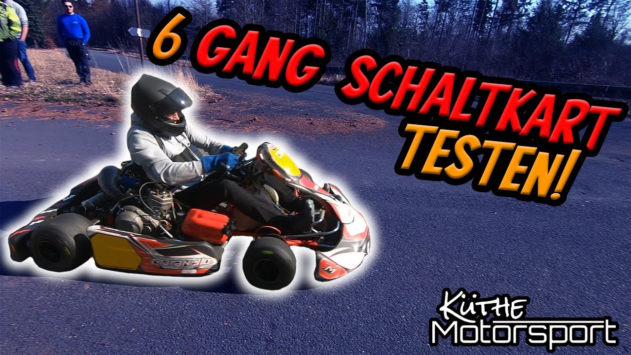 TESTEN vom neuen 6-GANG RENNKART | 44 PS | Maranello | Kartsport | Küthe Motorsport