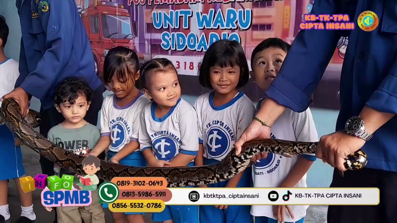 KB-TK-TPA Cipta Insani Kunjungan Damkar Unit Waru Rabu, 28 Januari 2026