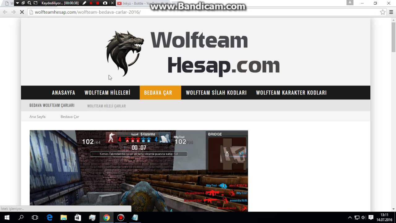 wolfteam bedava &ccedil;arları