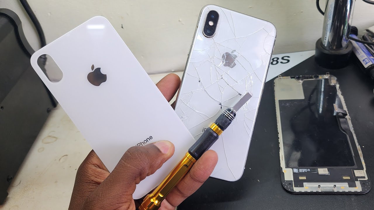 iphone X Screen and back glass Replacement