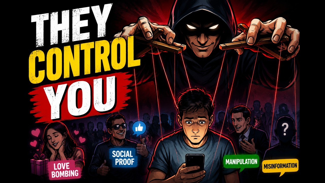 THEY CONTROL YOU | 6 Dark Psychology Tricks Used Every Day