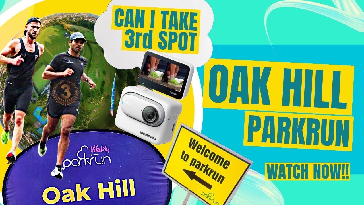 Oak Hill Parkrun in the Pouring Rain 🌧 | My 200th Parkrun 🏃‍♂️ | Can I Make Top 3?