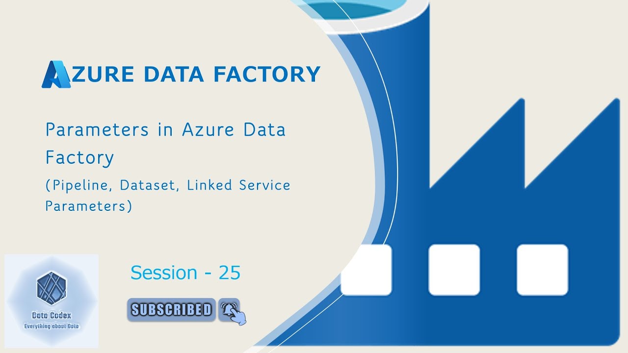 Parameters in Pipeline, Dataset and Linked Service| Session - 25 | Azure Data Factory