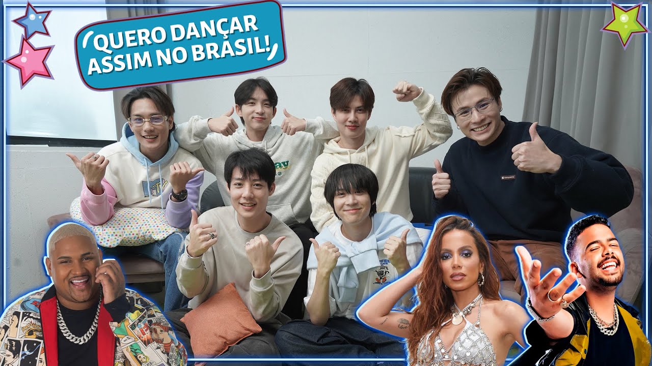 ATORES TAILANDESES DE BL REAGEM A ANITTA, PEDRO SAMPAIO, DENNIS E KEVIN O CHRIS (COM PIT BABE)