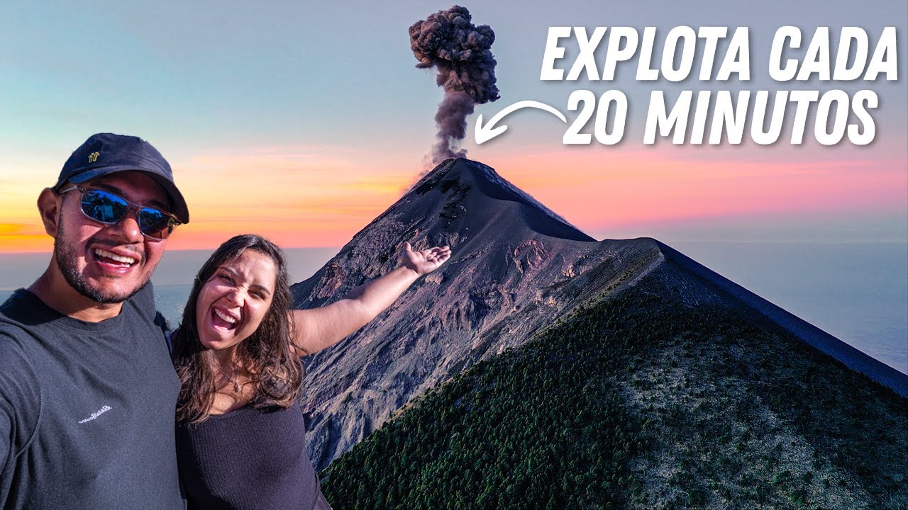 🇬🇹 ¿Es tan DIFÍCIL subir él  🌋 VOLCAN ACATENANGO en Guatemala? | ¿Vale la pena?