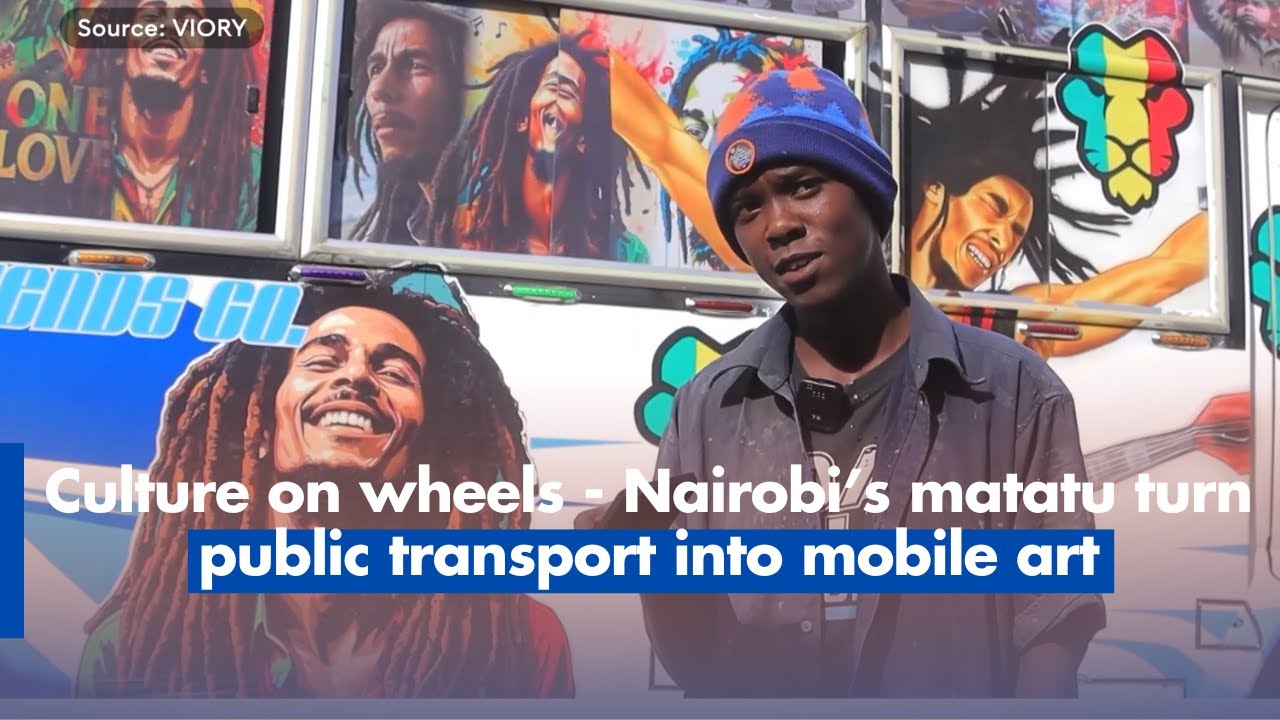 Culture on wheels - Nairobi’s matatu turn public transport into mobile art