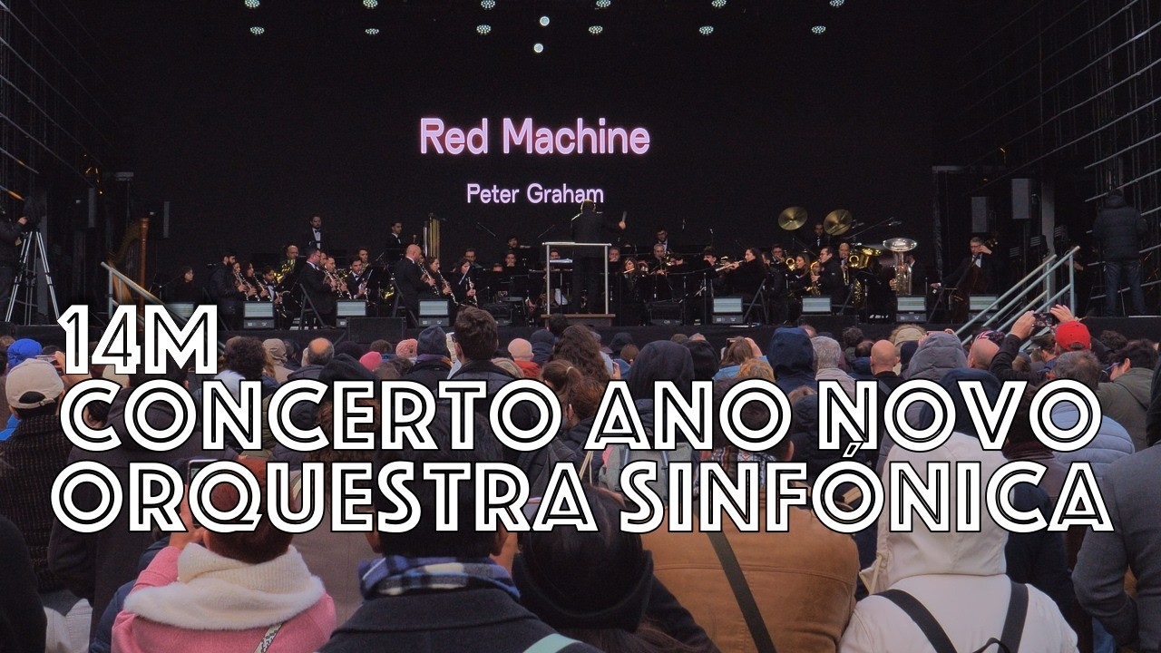 15M - Porto celebrou 2026 nos Aliados: Concerto de Ano Novo da Banda Sinfónica Portuguesa - Portugal
