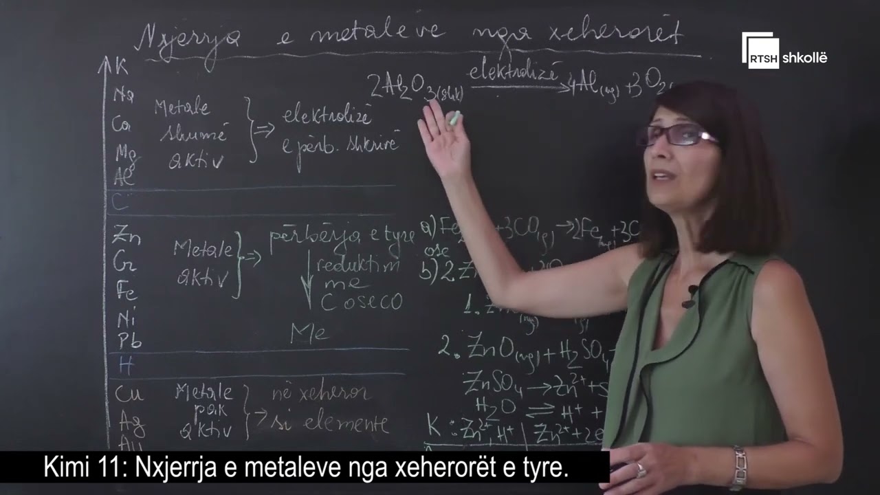 Nxjerrja e metaleve nga xeherorët e tyre| Kimi 11